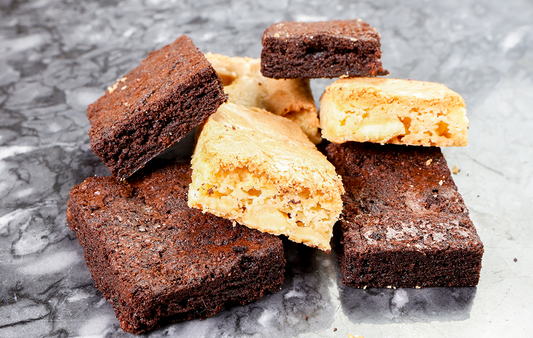 Nieuw in het assortiment: Brownies en Blondies